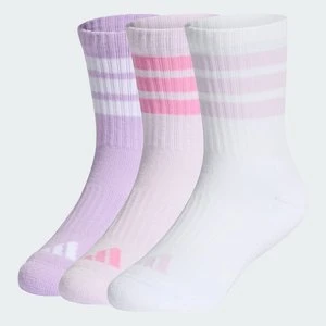 Dziecięce skarpety do łydki 3-Stripes Cushioned 3 Pair Pack Adidas