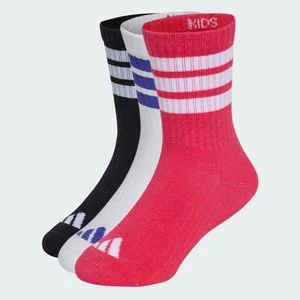 Dziecięce skarpety do łydki 3-Stripes Cushioned 3 Pair Pack Adidas