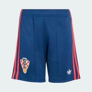 Dziecięce spodenki wyjazdowe Chorwacja 26 Adidas Mystery Blue