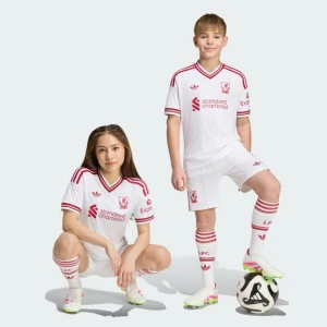 Dziecięce spodenki wyjazdowe Liverpool FC 26 / 27 Adidas biały