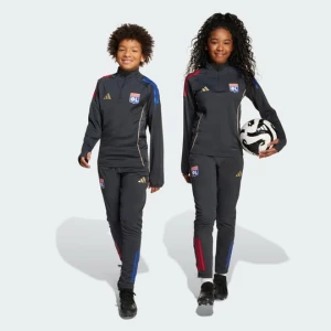 Dziecięce spodnie Olympique Lyonnais Tiro 25 Competition Training Adidas szary