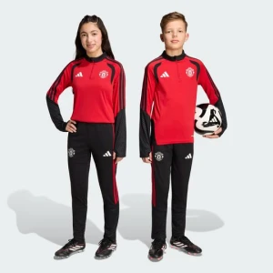 Dziecięce spodnie treningowe Manchester United 26 / 27 Tiro Adidas czarny