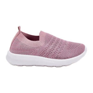Dziecięce Wsuwane Buty Sportowe Różowe