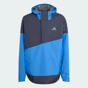 Dziecięcy anorak Terrex Xploric 2.5 Layer CLIMAPROOF Adidas granatowy