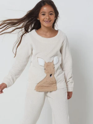 Dziecięcy komplet piżamowy z polaru Etam