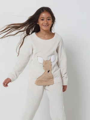 Dziecięcy komplet piżamowy z polaru Etam