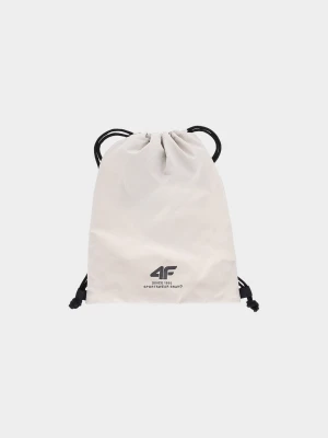 Dziecięcy plecak-worek 4F 4FJWSS25AGYMU112 - beżowy 4F JUNIOR