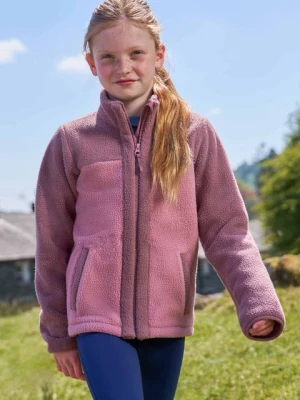 Dziecięcy polar Oak Bonded Colourblock Fleece - Pink Mountain Warehouse