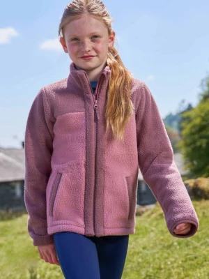 Dziecięcy polar Oak Bonded Colourblock Fleece - Pink Mountain Warehouse