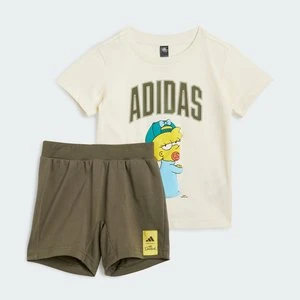 Dziecięcy zestaw koszulka i spodenki The Simpsons Adidas