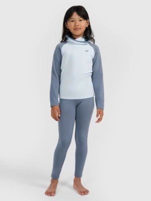 Dziewczęca bielizna termiczna ocieplana (dół) 4F 4FJRAW25UBRUF113 - szara 4F JUNIOR