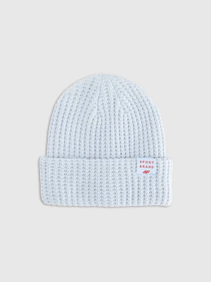 Dziewczęca czapka zimowa 4F 4FJRAW25ACAPF0810 - niebieska 4F JUNIOR