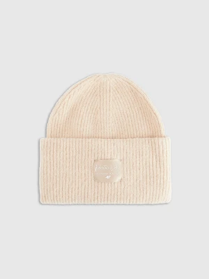 Dziewczęca czapka zimowa 4F 4FJRAW25ACAPF0811 - beżowa 4F JUNIOR