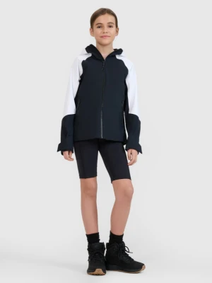 Dziewczęca kurtka trekkingowa membrana 5000 4F 4FJWSS25TTJAF676 - czarna 4F JUNIOR