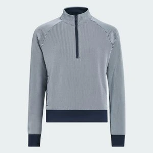 DZIEWCZĘCA TEKSTUROWANA BLUZA Z KRÓTKIM SUWAKIEM Adidas