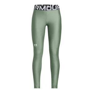 Dziewczęce legginsy treningowe Under Armour HG Legging - zielone