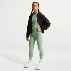 Dziewczęce legginsy z wysokim stanem Nike MAVN Dri-FIT - Zieleń