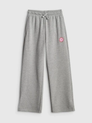 Dziewczęce spodnie dresowe 4F 4FJRSS26TTROF1870 - szare 4F JUNIOR