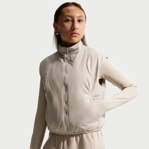 Dziewczęcy bezrękawnik STORM-FIT Nike Mavn - Brązowy