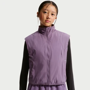 Dziewczęcy bezrękawnik STORM-FIT Nike Mavn - Fiolet