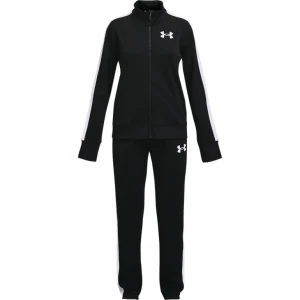Dziewczęcy dres treningowy UNDER ARMOUR EM Knit Track Suit - czarny