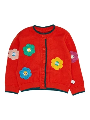 Dziewczęcy Sweter z Bawełny - Knit Tt9030Z1528 Stella McCartney