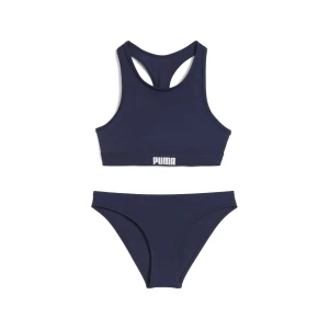 Dziewczęcy zestaw bikini PUMA Racerback, Odzież, Niebieski,