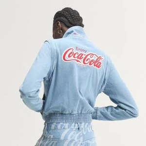 DŻINSOWA BLUZA DRESOWA ADIDAS X COCA-COLA FIREBIRD REG