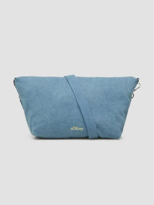 Dżinsowa torba crossbody s.Oliver niebieski