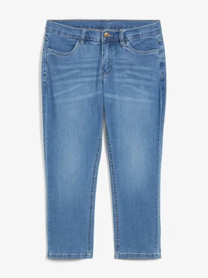 "Dżinsy 7 / 8 ""komfort-stretch""" BonPrix niebieski