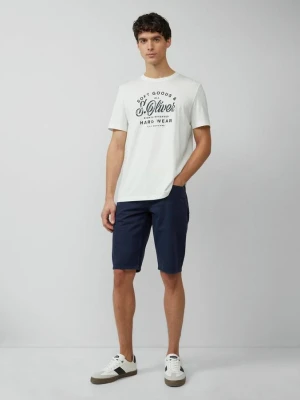 Dżinsy bermudy / Regular Fit / Mid Rise s.Oliver niebieski