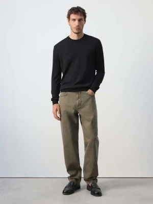 Dżinsy Bob regular fit khaki - Mężczyzna - MANGO MAN