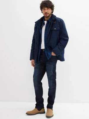 Dżinsy bojówki ze stretchem Slim Fit Straight bonprix