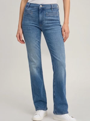 Dżinsy Boocut w kolorze średniego niebieskiego denimu, z wysokim stanem JOOP!