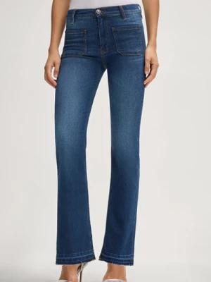 Dżinsy bootcut Ella, wysoki stan JOOP! niebieski