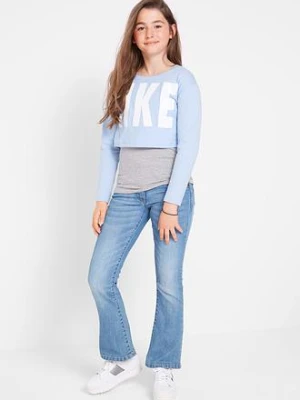 Dżinsy bootcut ze średnim stanem bonprix