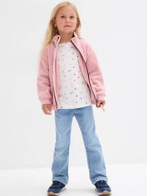 Dżinsy bootcut ze średnim stanem i elastyczną gumką w talii bonprix