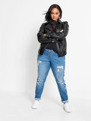 Dżinsy boyfriend, średni stan bonprix