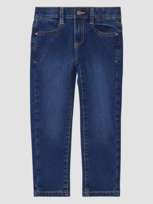 Dżinsy Brad / slim fit / średni stan / wąska nogawka / regulacja szerokości wewnątrz / miękkie i ciepłe wewnątrz s.Oliver niebieski