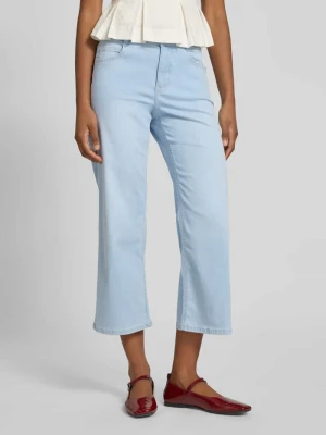 Dżinsy capri z elastycznym pasem model 'Linn' Angels