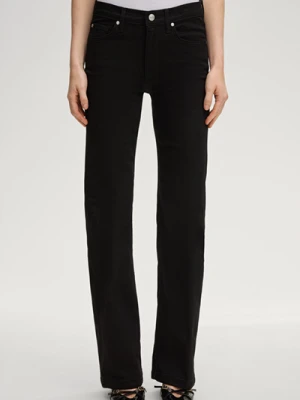 Dżinsy Chrisi z wysokim stanem w kolorze czarnym Joop