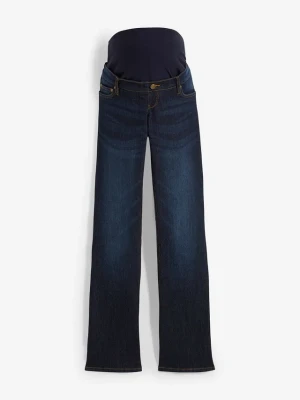"Dżinsy ciążowe ""komfort-stretch"" ze stretchem, Bootcut" BonPrix niebieski