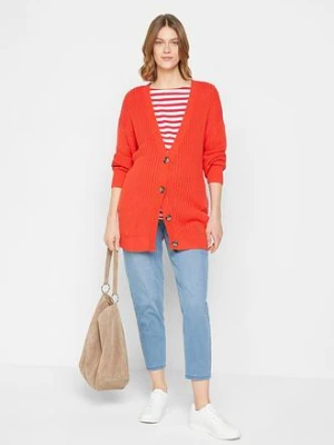 Dżinsy ciążowe  z bawełny ze stretchem i zwężanymi nogawkami bonprix