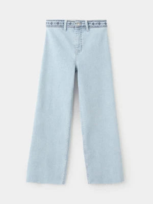 Dżinsy culotte jasnoniebieski - Dzieci - lata - MANGO KIDS
