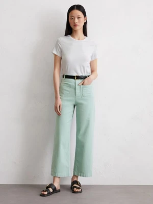 Dżinsy culotte model Tolva regular cropped Marc O'Polo
