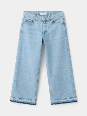 Dżinsy culotte średni niebieski - Dzieci - - MANGO KIDS