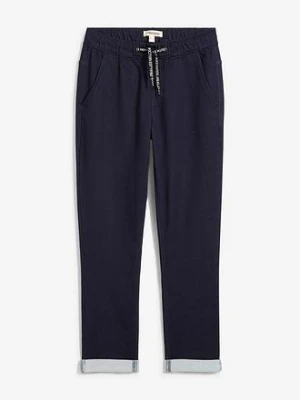 Dżinsy dresowe regular fit, straight BonPrix niebieski