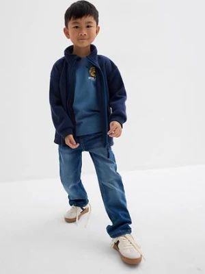 Dżinsy dresowe z gumką w talii, regular fit, straight bonprix