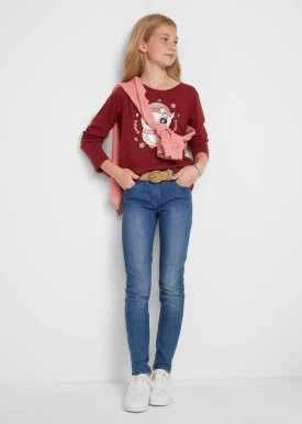 Dżinsy dziewczęce Skinny Fit bonprix