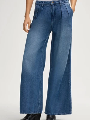 Dżinsy Elise z szeroką nogawką i wysokim stanem Joop